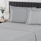 Jogo de Cama Casal King 400 Fios Percal 04 Peças Com Aba, Antiácaro, Anti-pilling com Toque Macio