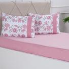 Jogo de Cama Casal Malha 3 Pçs Bella Cama New 100% Algodão 138x188cm Aster