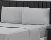 Jogo de Cama Casal Padrão 400 Fios Percal 04 Peças Com Barra, Antiácaro, Antipilling com Toque Macio Jogo de Cama Casal Padrão 400 Fios Percal 04 Peças Com Barra, Antiácaro, Antipilling com Toque Macio