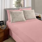 Jogo de Cama Casal Padrão Malha 100% Algodão Comfort Estampado