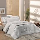 JOGO DE CAMA CASAL QUEEN 4 PEÇAS (duplo) SOFISTICATA PREMIUM