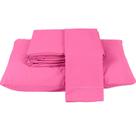 Jogo de Cama Casal Queen Montreal 4 Peças 100% Algodão 150 Fios Pink Jogo de Cama Casal Queen Montreal 4 Peças 100% Algodão 150 Fios Pink