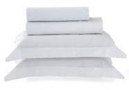 Jogo de Cama Casal Satinée 300 Fios Branco Kacyumara
