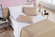 Jogo De Cama Cobre Leito CASAL 3 Peças 200 Fios Bolinhas Petit Poá