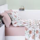 Jogo De Cama Cotton Select Casal Padrão 04 Peças - Hortência.