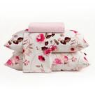 Jogo de Cama de Casal 150 Fios Duplo 4 peças Floral Elara Camesa Jogo de Cama de Casal 150 Fios Duplo 4 peças Floral Elara Camesa