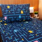 Jogo De Cama Doce Vida Malha Misto 2 Pçs Pac Pac Marinho