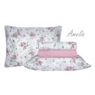 Jogo de Cama Duplo Casal 4 Peças 140 Fios 250x220cm Amelie Realce Premium - Sultan Jogo de Cama Duplo Casal 4 Peças 140 Fios 250x220cm Amelie Realce Premium - Sultan
