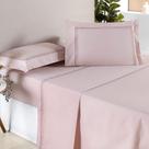 Jogo de Cama Ellos 200 Fios Queen 04 Peças 80% Algodão / 20% Poliéster - Rosa Jogo de Cama Ellos 200 Fios Queen 04 Peças 80% Algodão / 20% Poliéster - Rosa