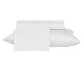 Jogo de Cama Estampado Premium 150F Solteiro King Branco - 3 Peças Jogo de Cama Estampado Premium 150F Solteiro King Branco - 3 Peças