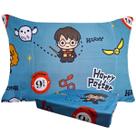 Jogo de Cama Infantil Harry Potter Solteiro Estampado Microfibra 2 pecas Lepper
