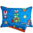 Jogo de Cama Infantil Menina e Menino Microfibra Solteiro Estampado Personages Disney Com 3 pecas Lepper