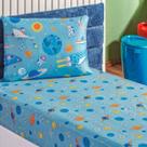 Jogo de Cama Infantil Solteiro Bouti Kids 02 Pçs Astronauta