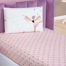 Jogo de Cama Infantil Solteiro Bouti Kids 02 Pçs Bailarina