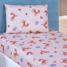 Jogo de Cama Infantil Solteiro Bouti Kids 02 Pçs Unicórnio