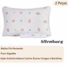 Jogo de Cama Infantil Solteiro Capivara Altenburg 2 Peças Algodão Fio Penteado Com Ação Antimicrobiana Lençol de Elatisco 88x188x30 1 Fronha