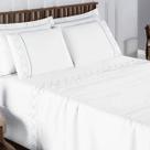 Jogo De Cama Infinity Casal Padrão 4 Peças - Tecido Micropercal 300 Fios.