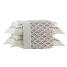 Jogo de Cama Kacyumara Satinee Nissi - 300Fios - Algodão Egípcio - Queen Jogo de Cama Kacyumara Satinee Nissi - 300Fios - Algodão Egípcio - Queen