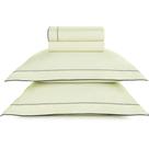 Jogo de Cama Karsten Bali 200 Fios 4 Peças Casal Off White