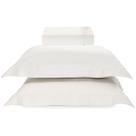 Jogo de Cama Karsten Bossa 300 Fios 3 Peças King Branco