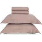 Jogo de Cama Karsten Bossa 300 Fios Egypt 4 Peças King Rosa