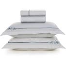 Jogo de Cama Karsten Helen 200 Fios 4 Peças King Branco