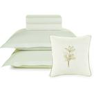 Jogo de Cama Karsten Lavinia 200 Fios 5 Peças King Branco