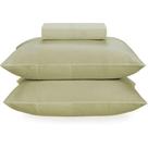 Jogo de Cama Karsten Matiza 160 Fios 3 Peças Queen Verde