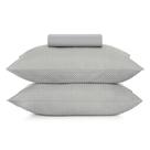 Jogo de Cama King 3 Peças Altenburg Toque Acetinado Slim Zinc Cinza