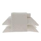 Jogo de Cama King Bordado Polinesy Off-White/Parisis Kacyumara Jogo de Cama King Bordado Polinesy Off-White/Parisis Kacyumara