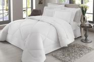 Jogo de cama king branco c/aba 200f 2,90mx2,50m