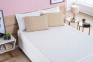 Jogo De Cama King Coleção Petit Poá 3pçs Toque Aveludado