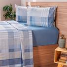 Jogo de Cama King Cotton Touch 4 Peças 193x203x40cm