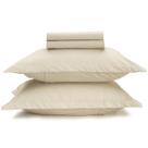 Jogo de Cama King Liss 180 fios 100% algodão 4 peças Bege