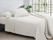 Jogo de Cama King Satinée 300 Fios Off White Kacyumara Jogo de Cama King Satinée 300 Fios Off White Kacyumara