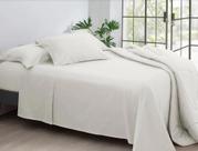 Jogo de Cama King Satinée 300 Fios Off White Kacyumara Jogo de Cama King Satinée 300 Fios Off White Kacyumara