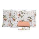 Jogo de Cama King Size 150 Fios Fiori - Júlia (7812) Jogo de Cama King Size 150 Fios Fiori - Júlia (7812)