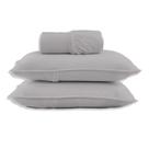 Jogo de Cama - King Size - Malha - 3 Peças - 100% Algodão - Bege - SBX