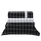 Jogo de Cama King Vida Bela Vintage Quadros Black Kacyumara 4Pçs