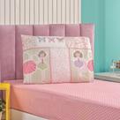 Jogo De Cama Lençol Carrosel Solteiro 02 Peças Infantil Estampado Divertido - Bailarina