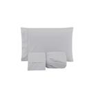 Jogo de Cama Lençol Casal 3 Peças 300 Fios Versatile Ponto Palito Solteiro