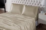 Jogo de cama lençol cetim casal king 4 peças lançamento Jogo de cama lençol cetim casal king 4 peças lançamento