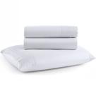 Jogo de Cama Lençol King Micro Percal 300 fios com 4 Peças Premium - BF Colchões
