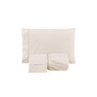 Jogo de Cama Lençol Queen 3 Peças 300 Fios Versatile Toque Algodão Ponto Palito - Valle Enxovais