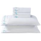 Jogo De Cama Lençol Queen Bordado Acalanto 4 Peças - Branco - 100% Poliéster Jogo De Cama Lençol Queen Bordado Acalanto 4 Peças - Branco - 100% Poliéster
