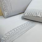 Jogo De Cama Lençol Queen D Mais 4 Peças - Cinza - 100% Poliéster Jogo De Cama Lençol Queen D Mais 4 Peças - Cinza - 100% Poliéster
