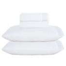 Jogo De Cama Lençol Queen Eclipse 4 Peças - Branco - 100% Poliéster Jogo De Cama Lençol Queen Eclipse 4 Peças - Branco - 100% Poliéster