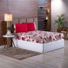 Jogo de Cama Lençol Refúgio Casal King Percal Luxo 3 Peças