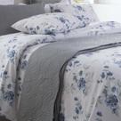 Jogo de Cama Lençol Solteiro Percal 200 fios Estampado Listras Microtec 03 Peças Toque Macio