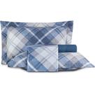 Jogo de Cama Lynel Glasgow Sofistic 4 Peças Casal Azul